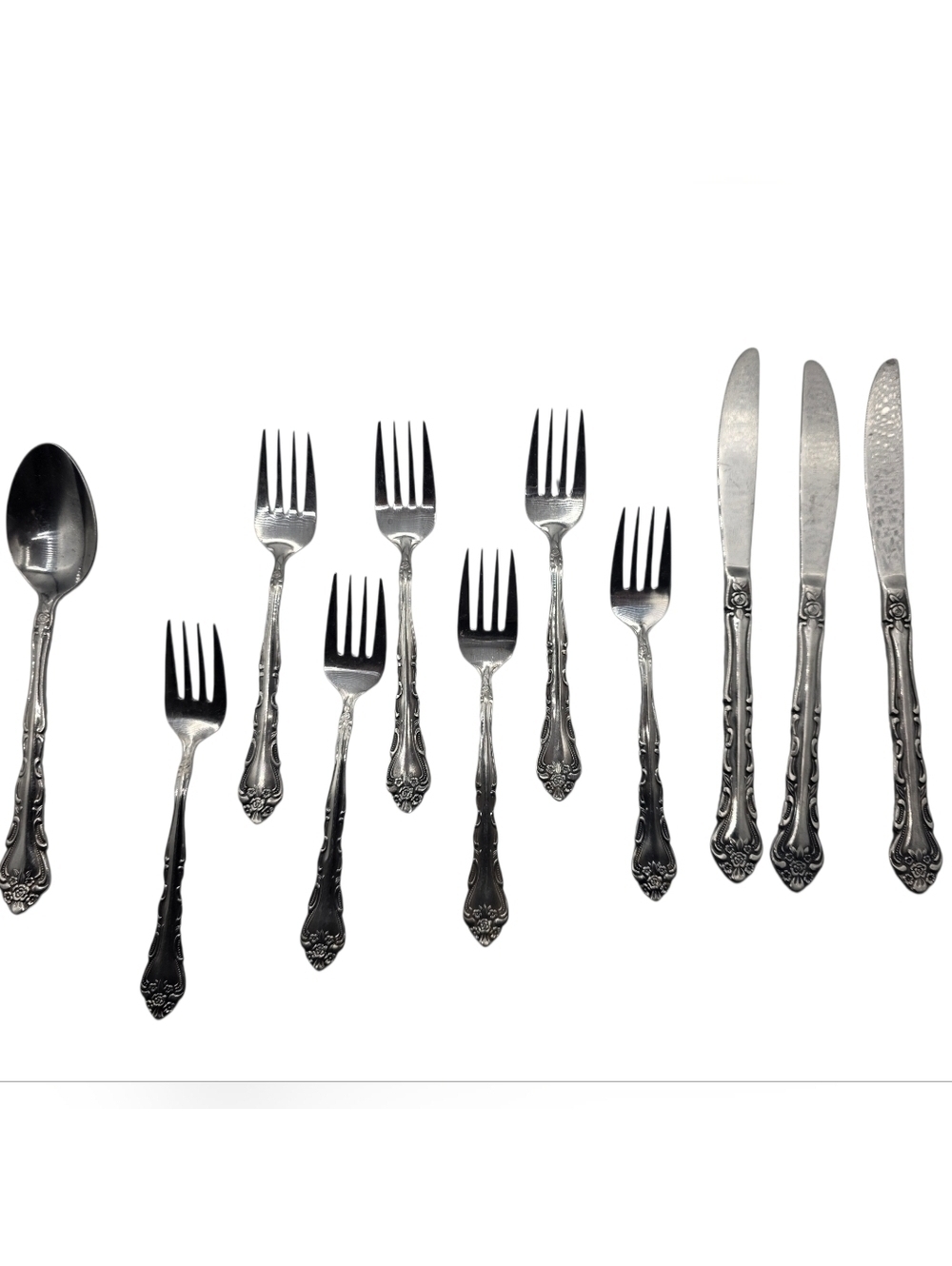 Sears Roebuck LAKEWOOD Tradition Stainless USA / Oneida Silverware Forks Knives